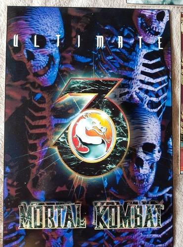 Mortal Kombat Cuadros De Madera Grandes 3d 6