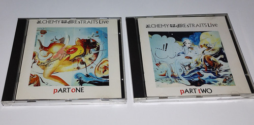 Dire Straits Alchemy Live Cd Doble P1984 Import Francia