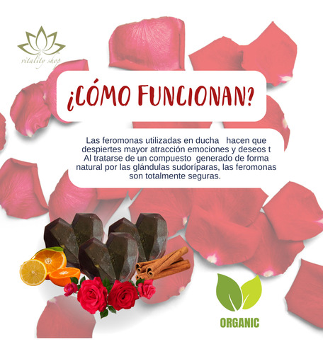 Jabón Con Feromonas Amor Atraccion Sexual Deseo 3 Pz.