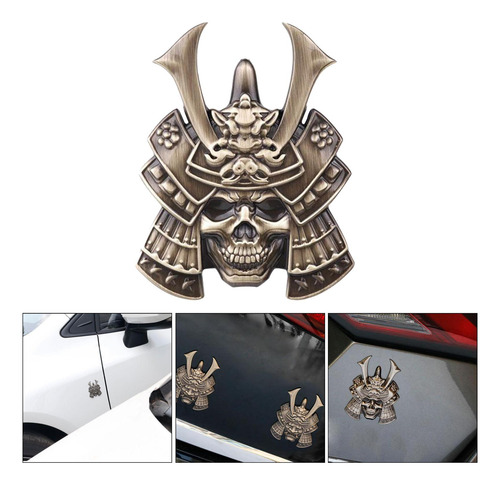 2 Samurai Suv Coche A-cráneo De Bronce A-cráneo De Bronce
