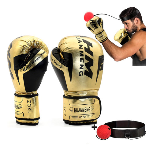 Guantes De Box Para Kickboxing Boxeo Guante Hombre 8 - 16 Oz