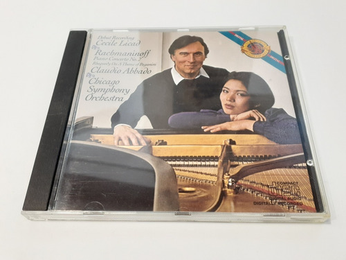 Rachmaninoff Concerto 2, Licad - Cd 1983 Made In Usa Ex