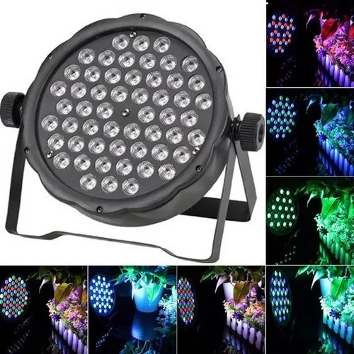 Imagen 4 de 5 de Protón Tacho Led 54 Led Luminosidad Rgbw Dmx