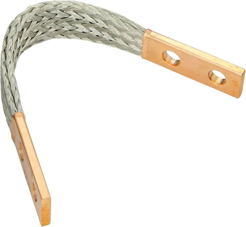 Cinta Para Tierra De Cobre Trenzado Capacidad 2 Hoyos 1ft