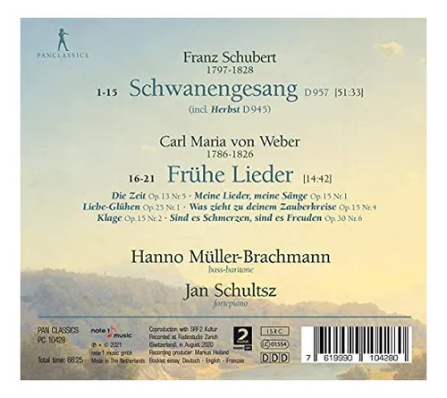 Cd:schwanengesang / Fruhe Lieder