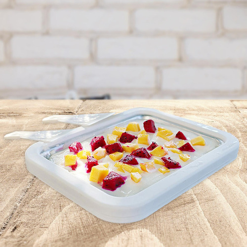 Ice Cream Roll Maker Placa Fría Instantánea Para