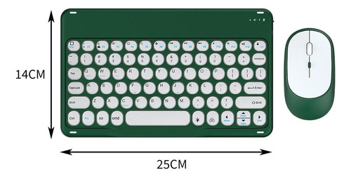 Teclado Y Mouse Inalámbricos Recargable Portátil