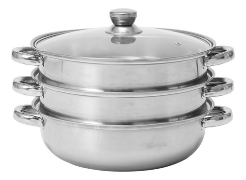 Olla De Sopa De Vapor De Gran Capacidad De Acero Inoxidable