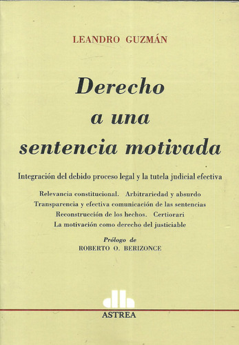 Derecho A Una Sentencia Motivada - Gluzman