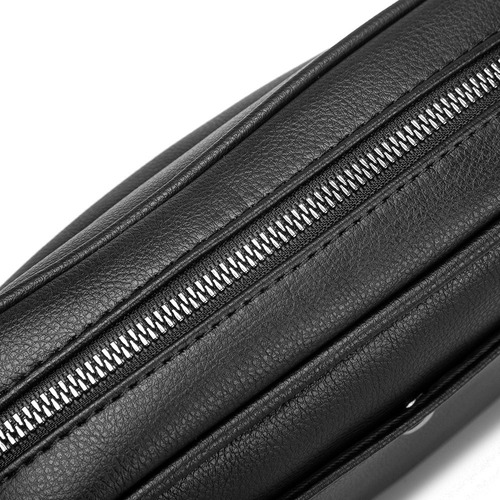 A Bandolera De Cuero De Los Hombres Crossbody Bolso De W