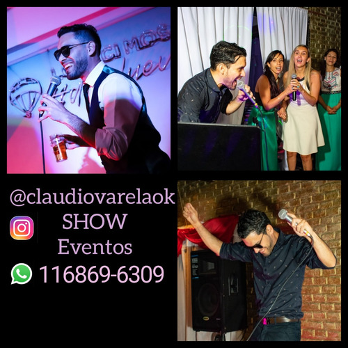 Cantante Show Y Karaoke Para Eventos Claudiovarelaok