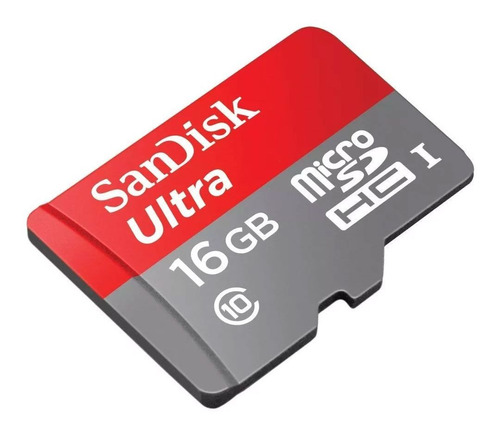 Cartão Micro Sd Sdhc Sandisk Ultra 16gb Classe 10 98mb/s A1