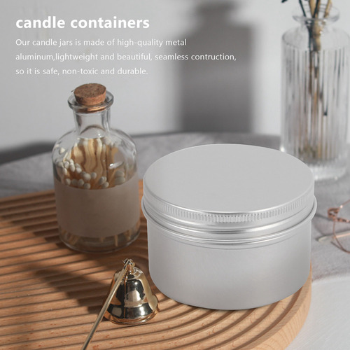 12 Latas De Metal Para Velas De 4 Oz Para Hacer Velas Tú Mis