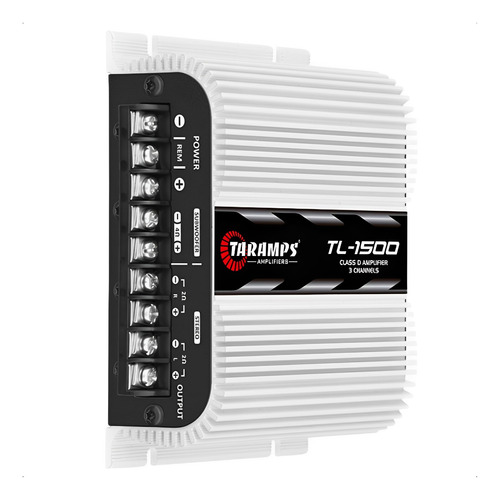 Modulo Taramps Tl 1500 Amplificador 2 Ohms 390w 3 Canais Som