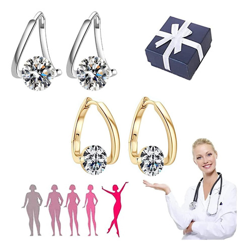Lymphatic Germanium Earrings For Weight Loss Women