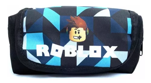 Estojo Escolar Duplo Roblox - Feminino e masculino