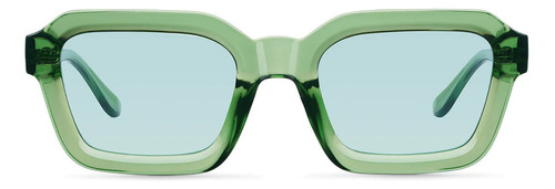 Lentes De Sol Meller - Nayah Green Turquoise Color de la lente Celeste Color de la varilla Verde Color del armazón Verde