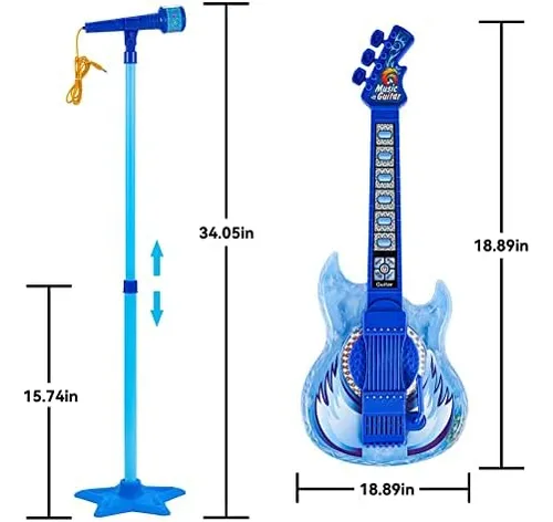 Guitarra con microfono sales para niños