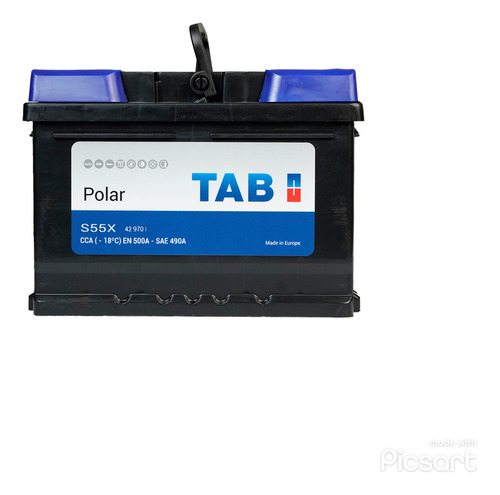 Bateria Tab Carro Polar 47-970i  900 Amp