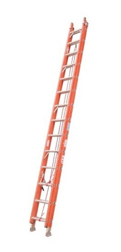 Escalera Extensible Fibra De Vidrio 3,96m 16 Tramos Aladino