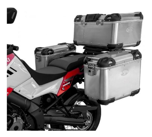 Suporte Bau Bauleto Lateral Vstrom 1050 Xt Scam Spto573