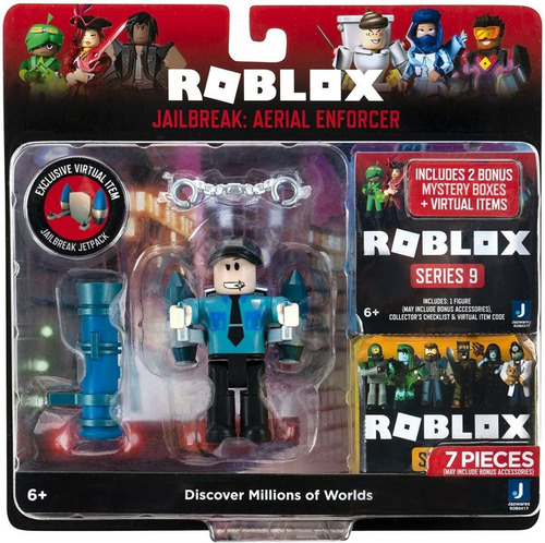 Roblox Jailbreak Policia +2 Cubos +3codigo Virtual Set Compl