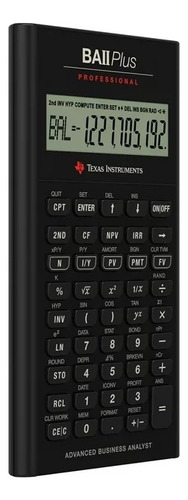 Calculadora Financiera Texas Instruments Ba Ii Plus Profes