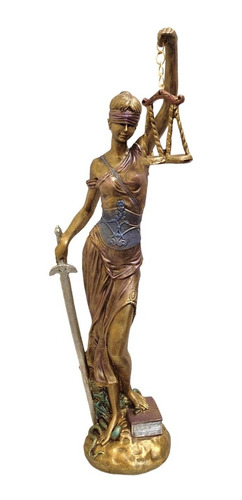 Figura De Diosa De La Justicia 56cm 