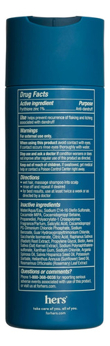 Hers Shampoo Anticaspa Clear Slate, Pacote De 2 - Shampoo Pa