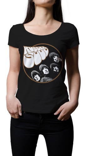Remera Mujer Rock The Beatles Rubber Soul | B-side Tees