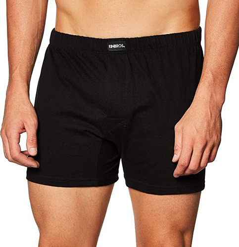 Rinbros 3 Boxer Hombre Modelo 401 Con Empaque Individual C/u