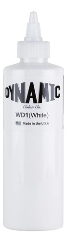 Crema Para Tatuajes Dynamic Inc Color White 8 Oz