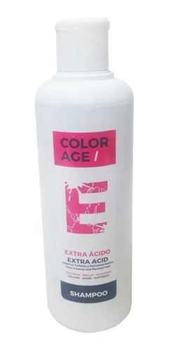 Shampoo Color Age Control Cabello Teñido Extra Acido 1000ml