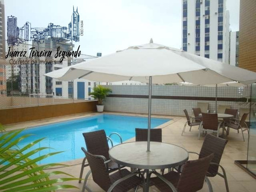 Imagem 13 de 21 de Apto 4/4 Com 3 Suítes No Chame-chame Infraestrutura Completa! - 02830 - 33174669