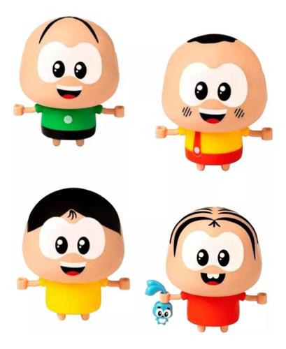 Kit Turma Da Monica Toy Habibs 2024 Geek Kids Nerd Coleção