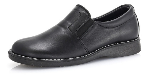 Calzado Zapato Hombre Caballero En Piel Comodo Negro