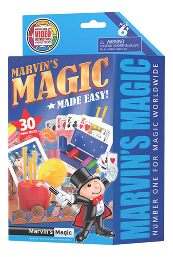 30 Trucos De Magia Set Rojo Marvins Magic