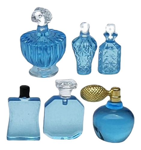5 Perfume En Miniatura, Accesorios De Juguete A Escala 1:12,