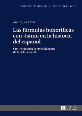 Libro Las F Rmulas Honor Ficas Con - Simo En La Historia ...