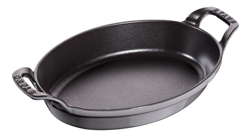 Fuente Para Horno Hierro Fundido Staub Ovalada 24 Cm 5onzas