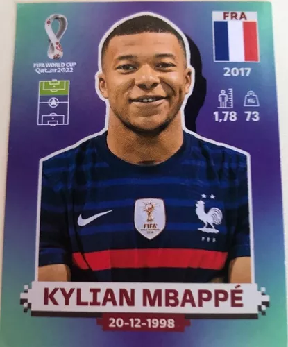 Figurinha Copa Do Mundo 2022 Kylian Mbappe