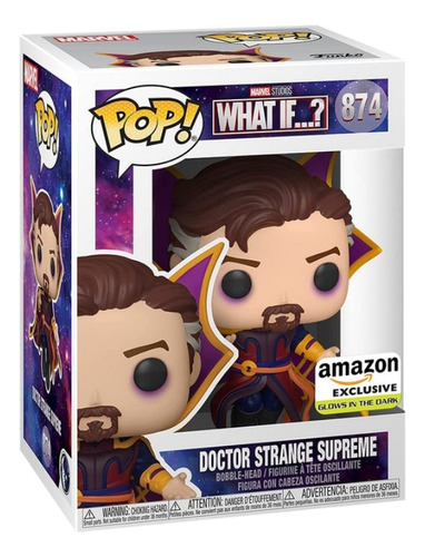Figura de acción Doctor Strange supreme What If...? 56277 de Funko Pop!