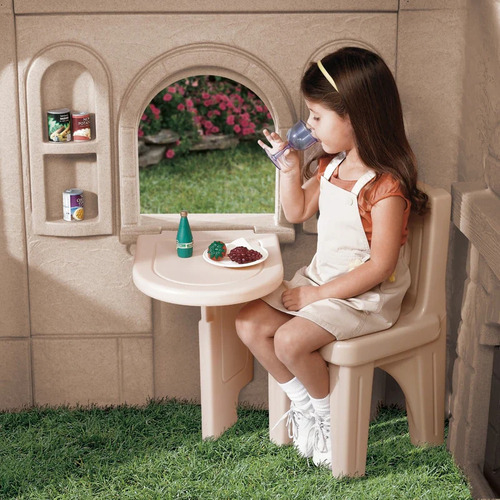 Casita Para Niños Step2 Casa De Campo Lúdica De Cuentos Color Beige Storybook Cottage