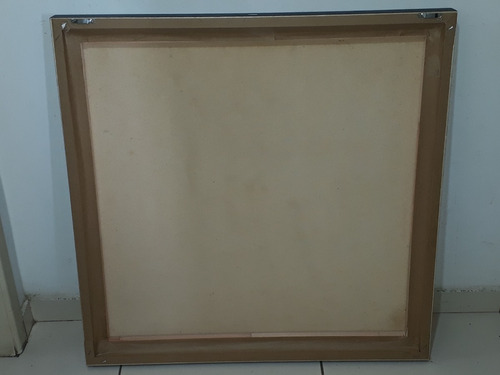 2074- Sergio Bertoni. Ost. 77 X 77cm Com Moldura. Ciclistas. (Usado)
