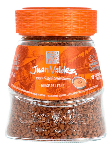 Café Instantaneo Liofilizado Dulce De Leche Juan Valdez 95g