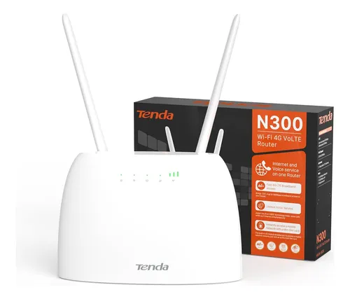 ROUTER N3004G LTE PUERTO SIMCARD LAN PTO RJ11 PARA TEL FIJO