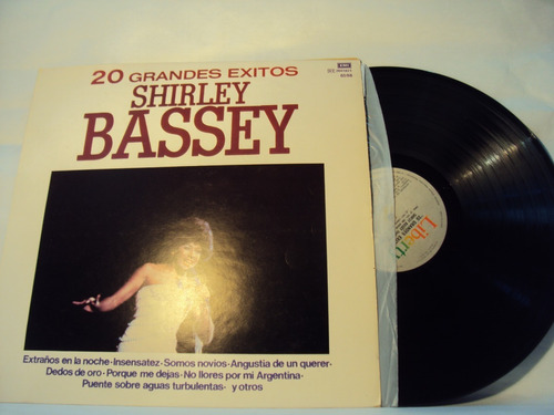 Vinilo Lp 105 20 Grandes Exitos Shhirley Bassey