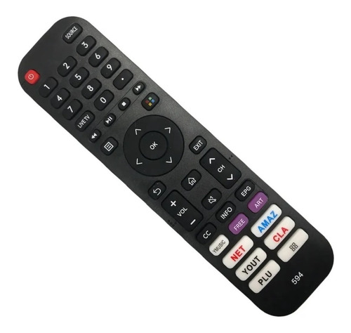 Control Remoto Para Modelo En2130 En2130h Smart Tv Netflix 