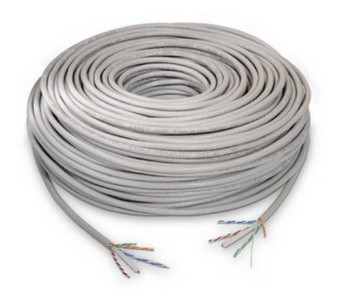 Cable Utp Cat6 100% Cobre Interior X 100m 