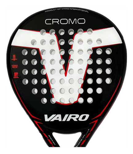 Paleta Padel Vairo 6.3 Cromo Nueva Colección | Favio Sport